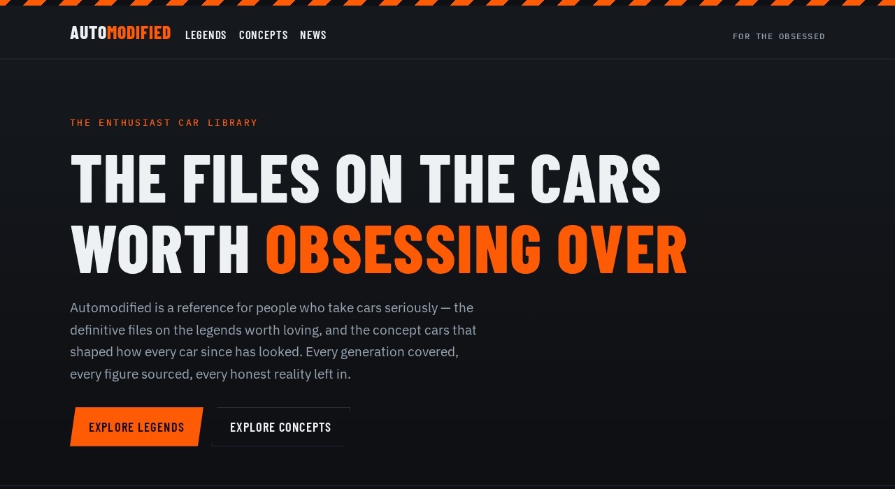 AutoModified homepage - South African car modification culture