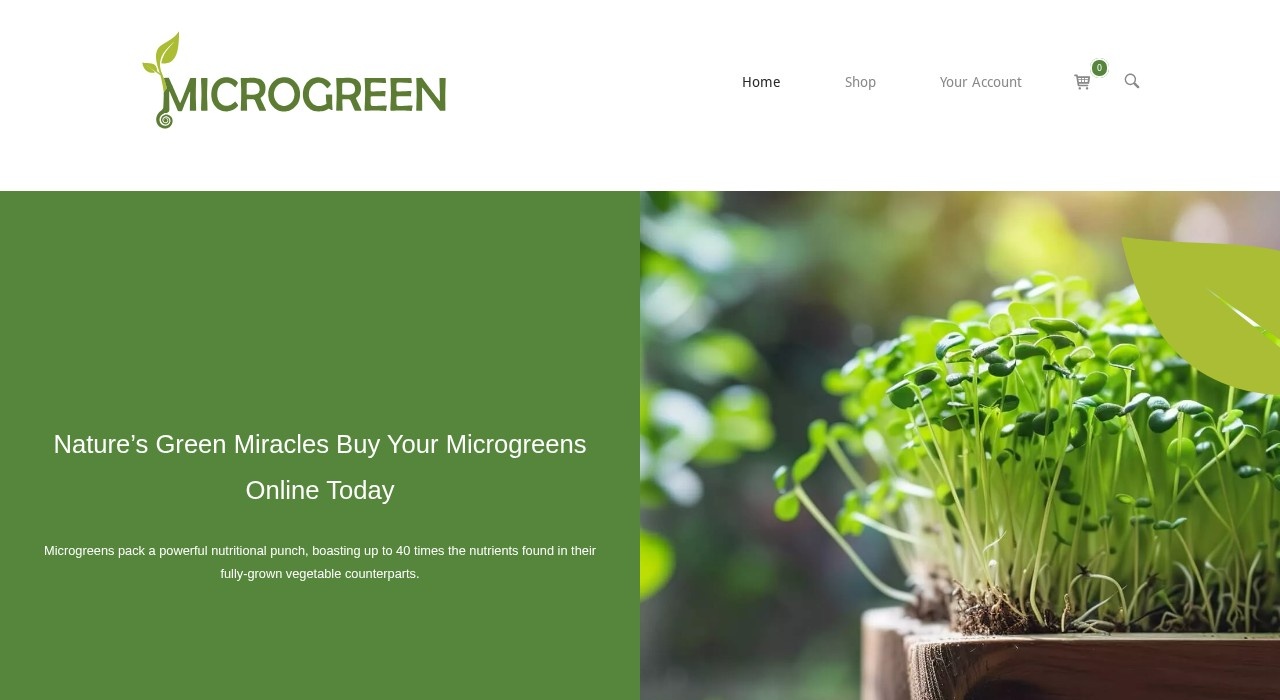 Microgreen Shop homepage - microgreen seeds and growing guides