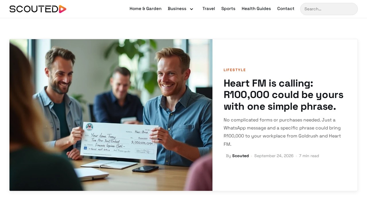 Scouted homepage - South African discovery magazine